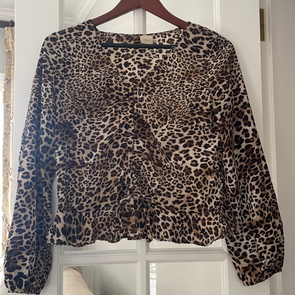 Leopard Blouse
